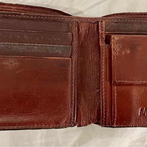 Massimo Dutti Leather wallet mens. - Picture 3 of 3